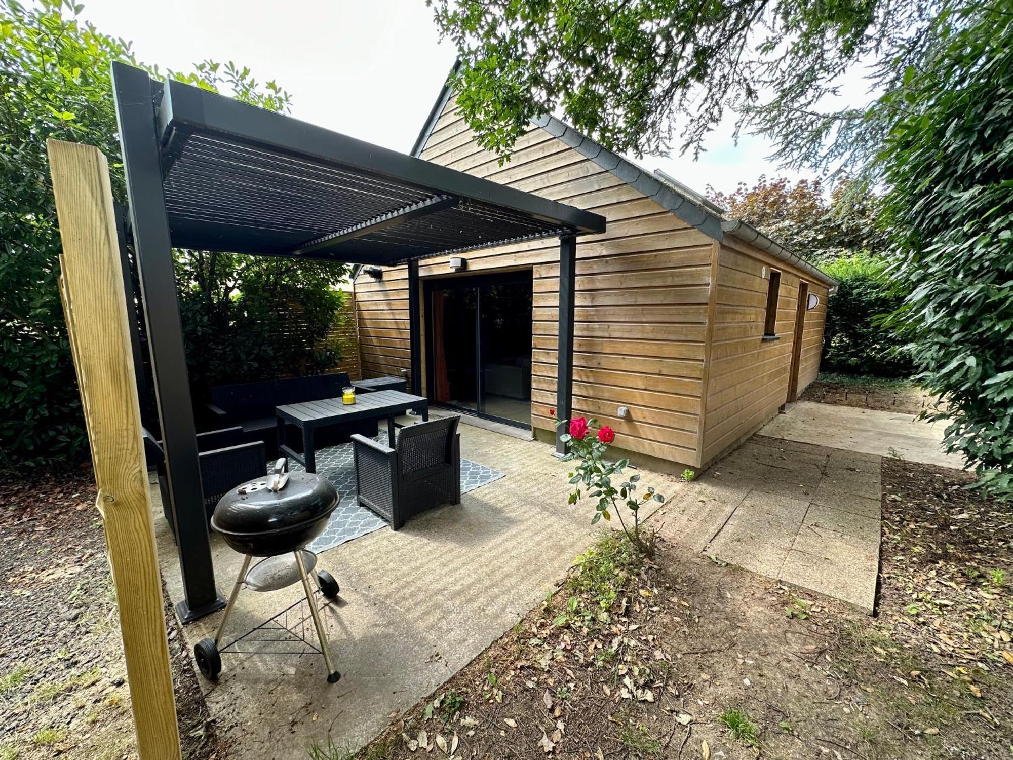 La Ptite Maison Proche Rouen La Vaupalière Exterior foto